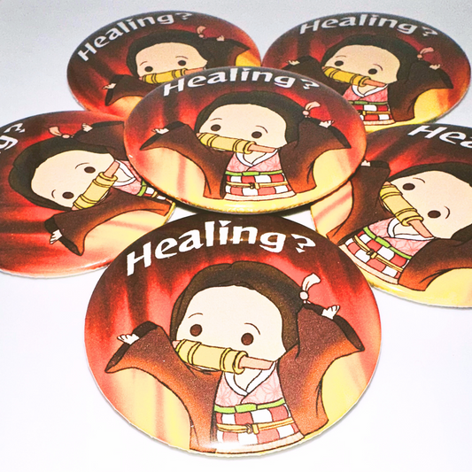 Nezuko Healing Button