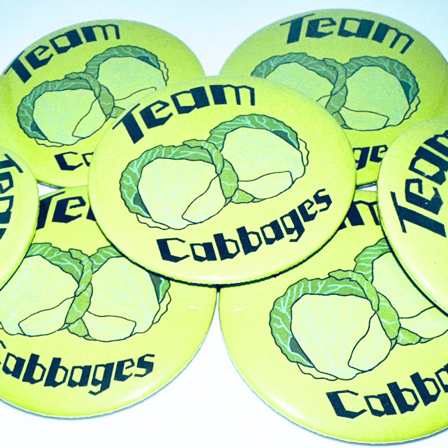 Team Cabbages Button