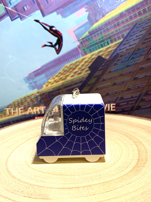 Spiderverse 3D Food Truck Keychain